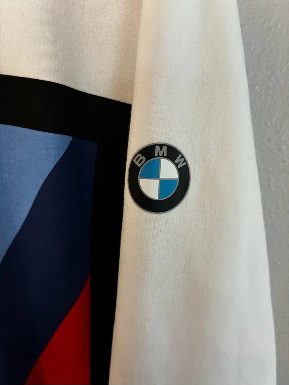 BMW M Motorsport Crewneck Sweatshirt Small 2019 White BMW Racing